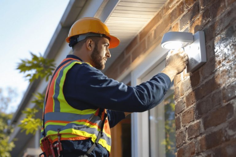 Enhance Safety with Expert Security Light Installation by Lexicon